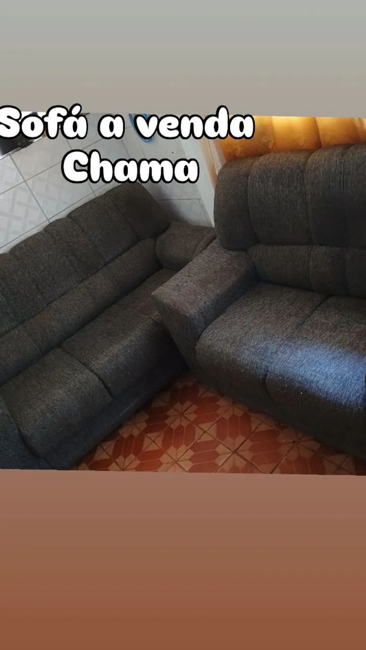 Sofá de 3 e 2 lugares oportunidade pra hj 399