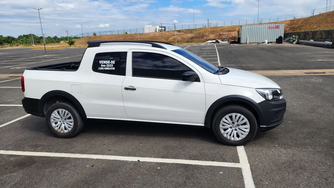 Volkswagen Saveiro Robust 1.6 Total Flex 16V CD 2023 - Foto 3