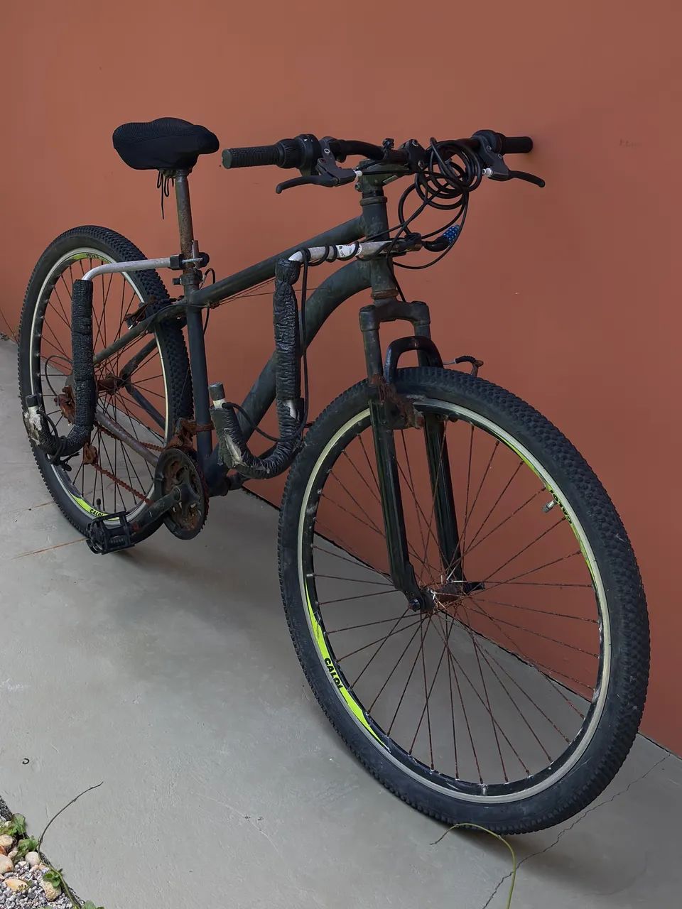 Bike com suporte prancha surf
