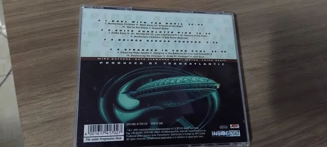 Transatlantic Bridge Across Forever CD - Foto 3