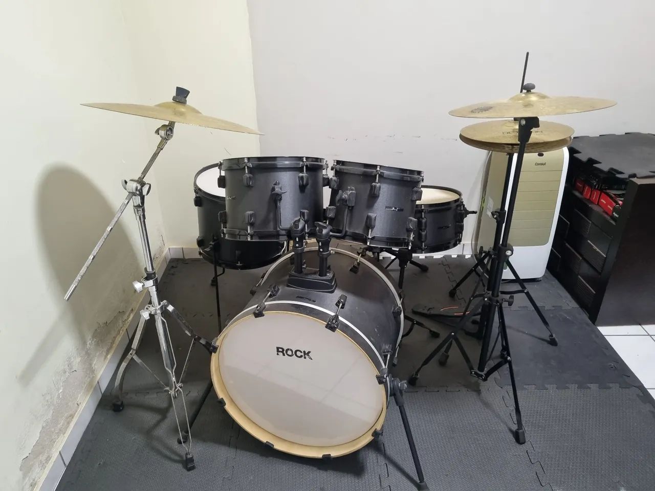 Bateria acústica  - Foto 5