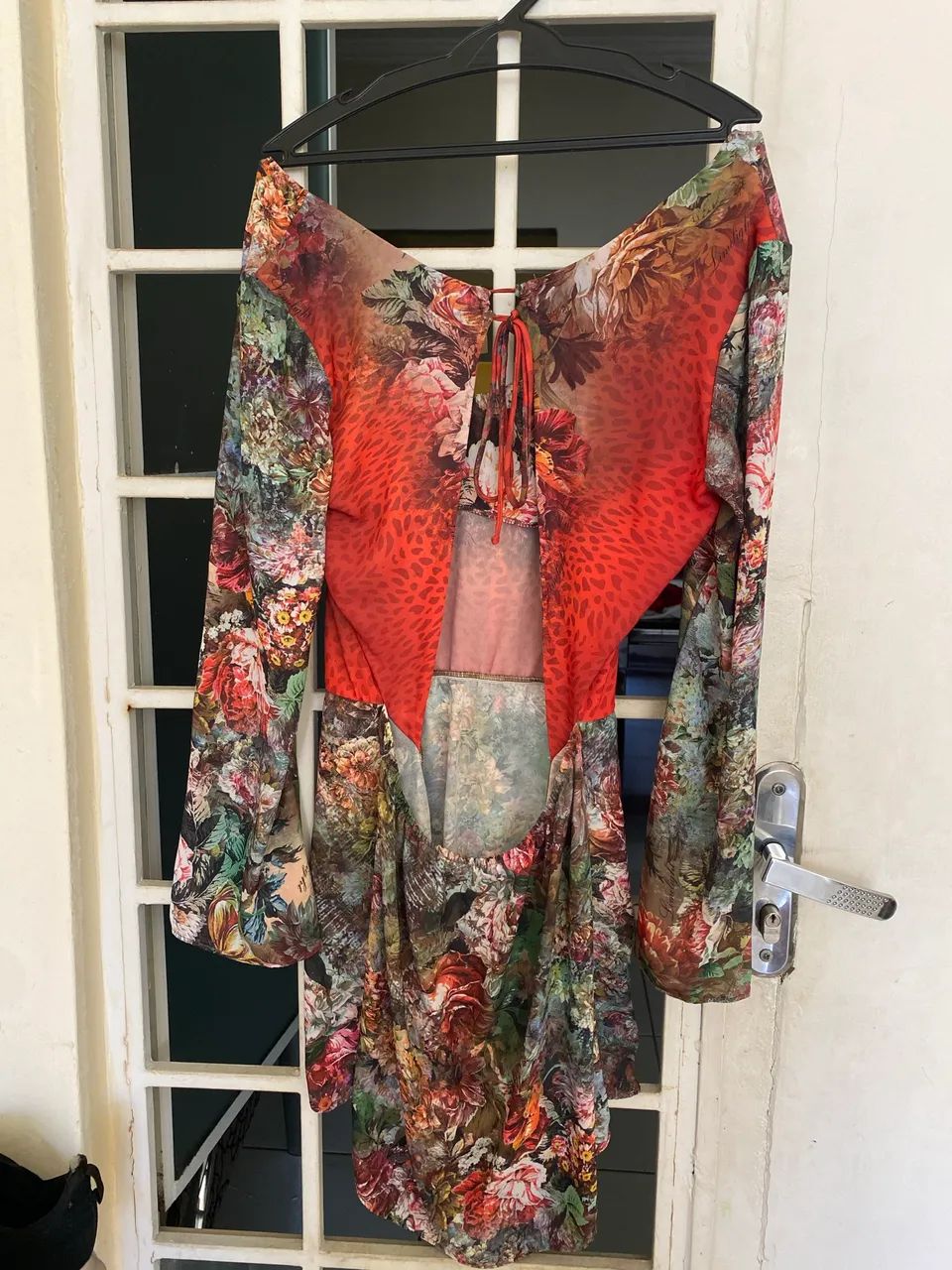 Vestido Curto Estampado de Costa Nua - Foto 2