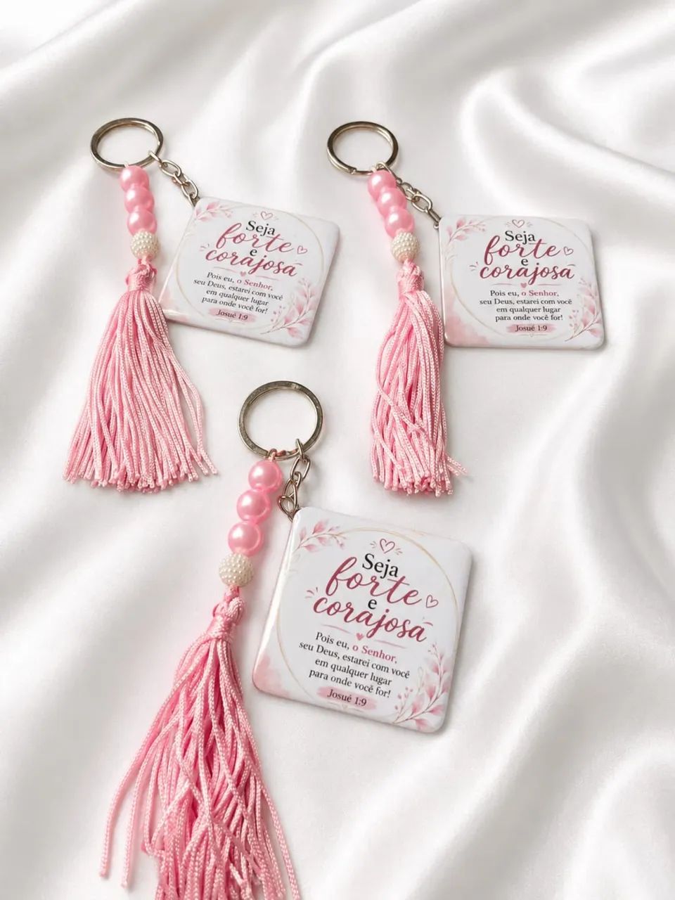 Kit de 3 chaveiros personalizável 