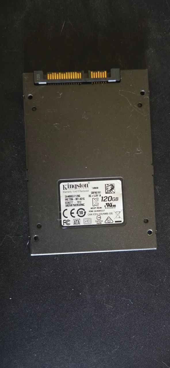 SSD KINGSTON 120GB