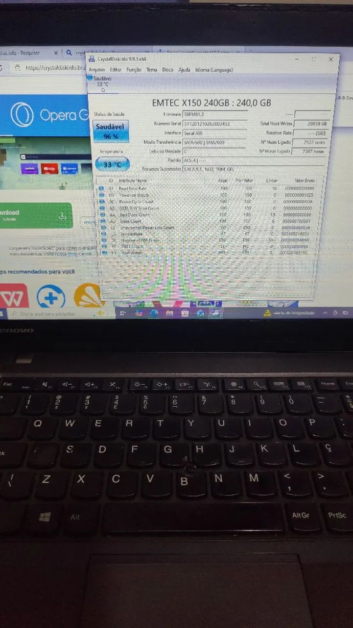 Notebook Lenovo i5 4Ger 8gb SSD  - Foto 4