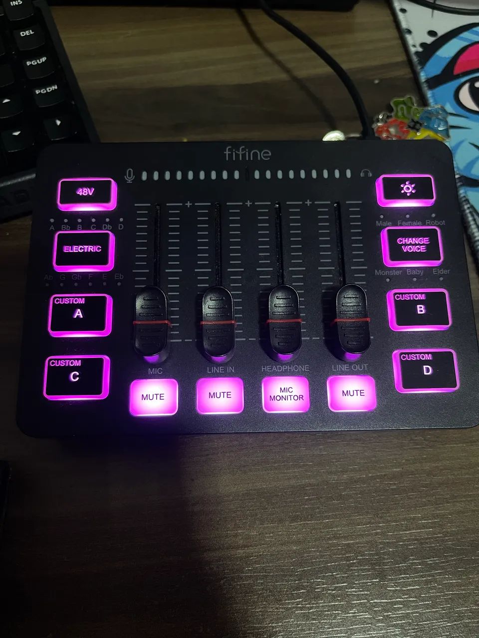 Fifine sc3 mixer
