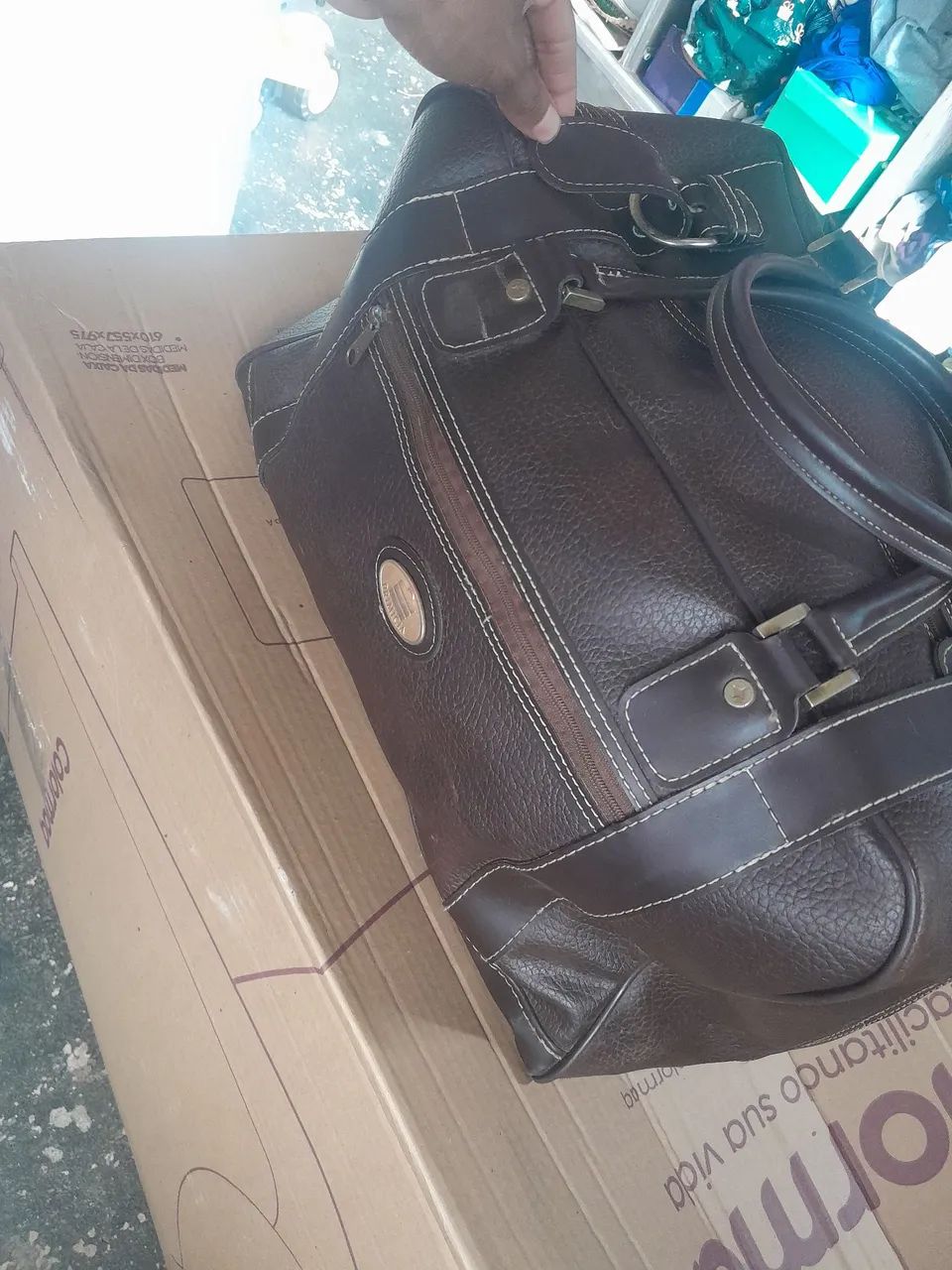 Bolsa original couro  - Foto 5