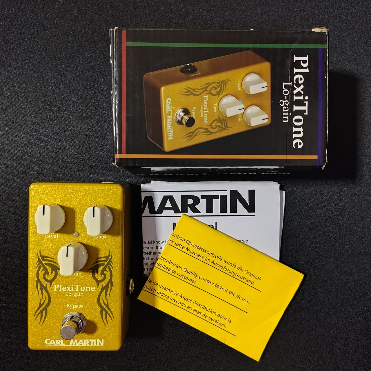 Pedal Plexi Tone Lo-Gain - Carl Martin - Marshall Plexi 1987