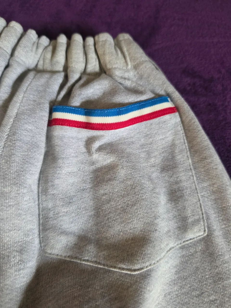 Calça moletom cinza adidas P - Foto 4