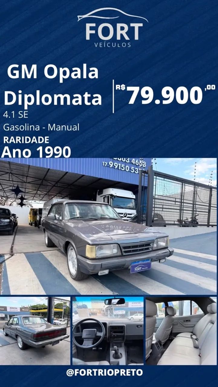 Chevrolet Opala Diplomata/diplom. SLE 4.1/2.5 1990