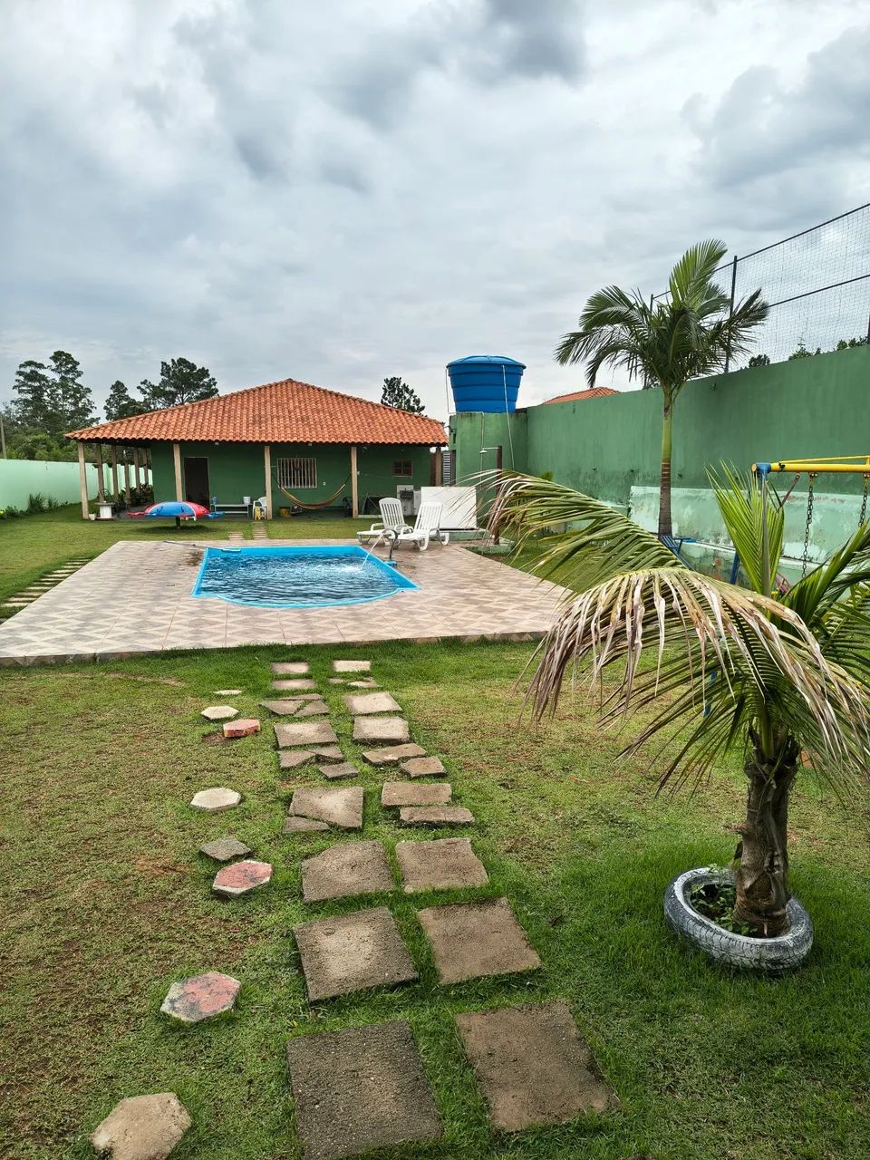 vendo chácara com piscina no Genebra  - Foto 2