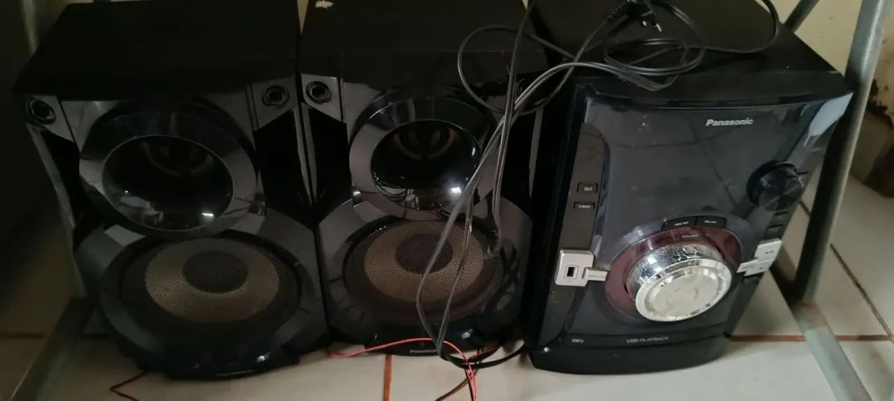 Som Panasonic SC-AKX12 CD, USB, AUX