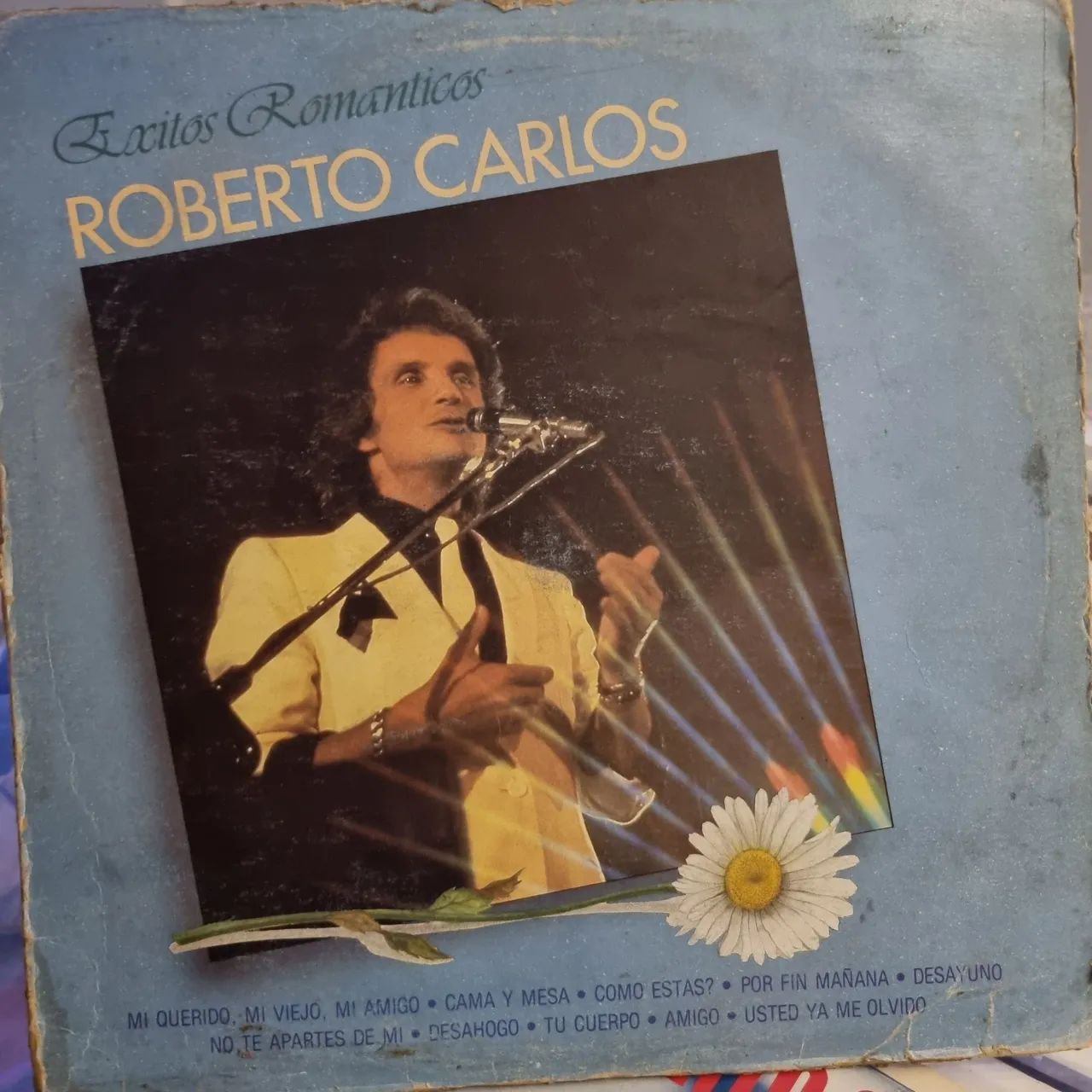 LP Roberto Carlos Êxitos Românticos - Venezuela