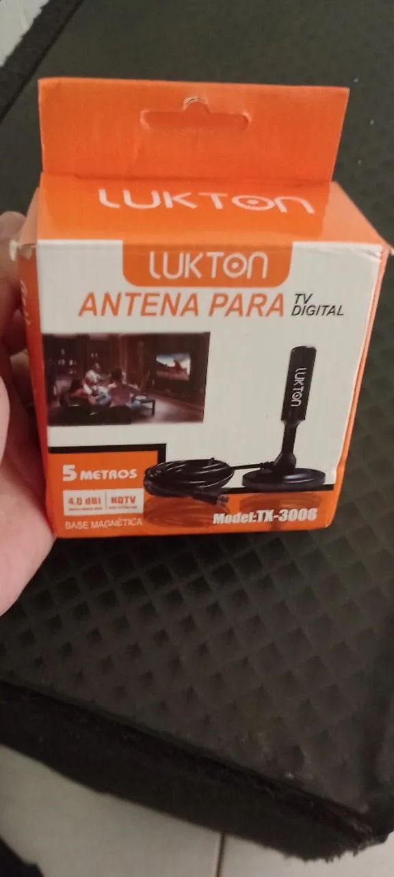 Antena digital nova, nunca usada.