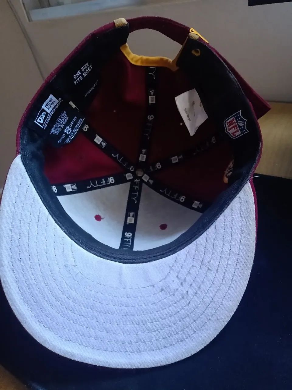 Boné New Era 9FIFTY Washington Redskins Original Strapback - Foto 5
