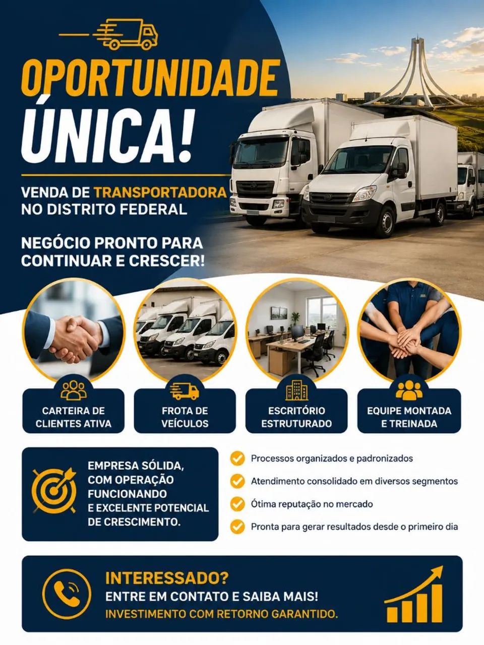Vende-se transportadora formada no DF - Foto 2