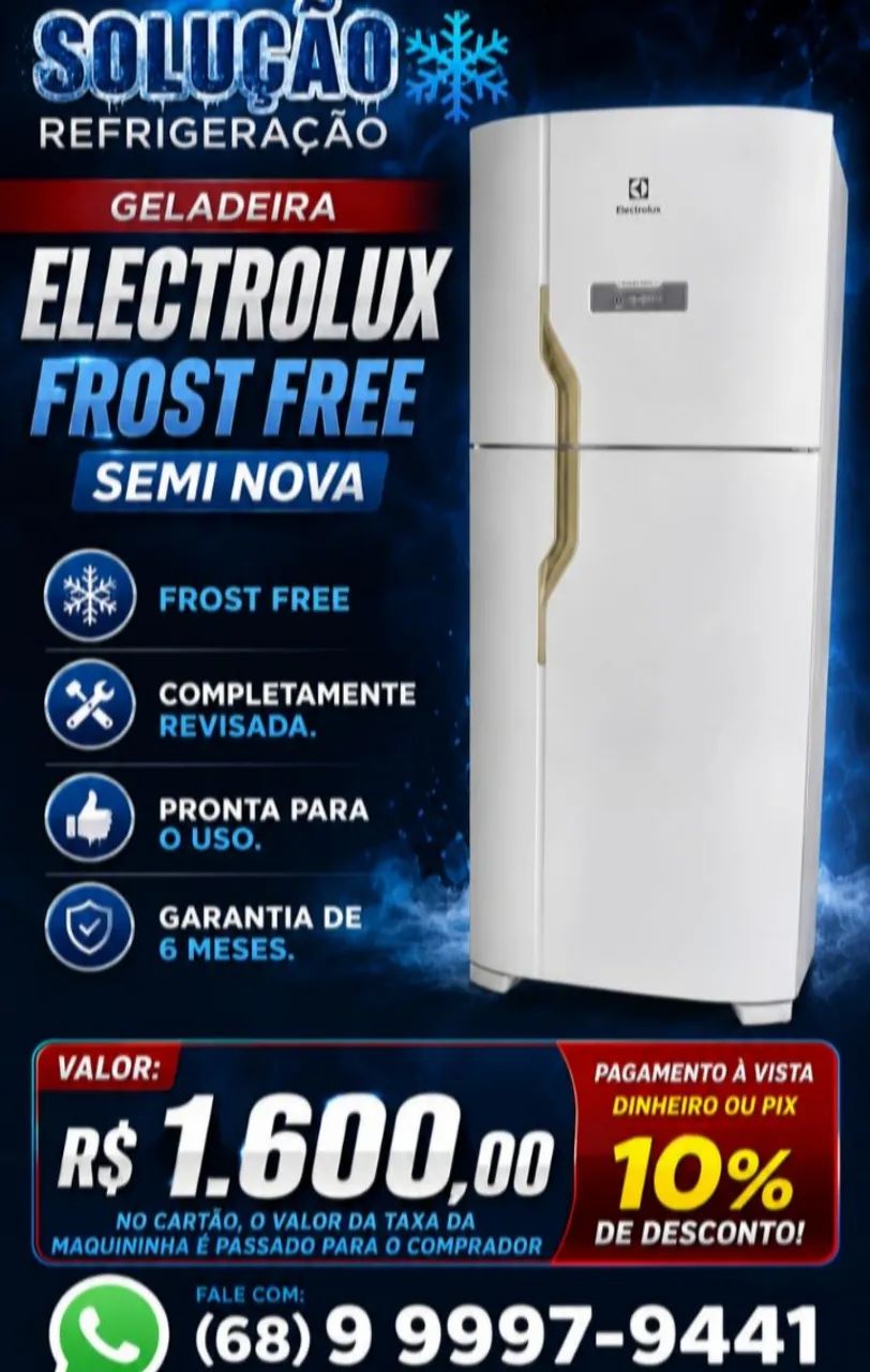 Consertamos geladeiras freezer bebedouros máquina de lavar e ar condicionado split... - Foto 2