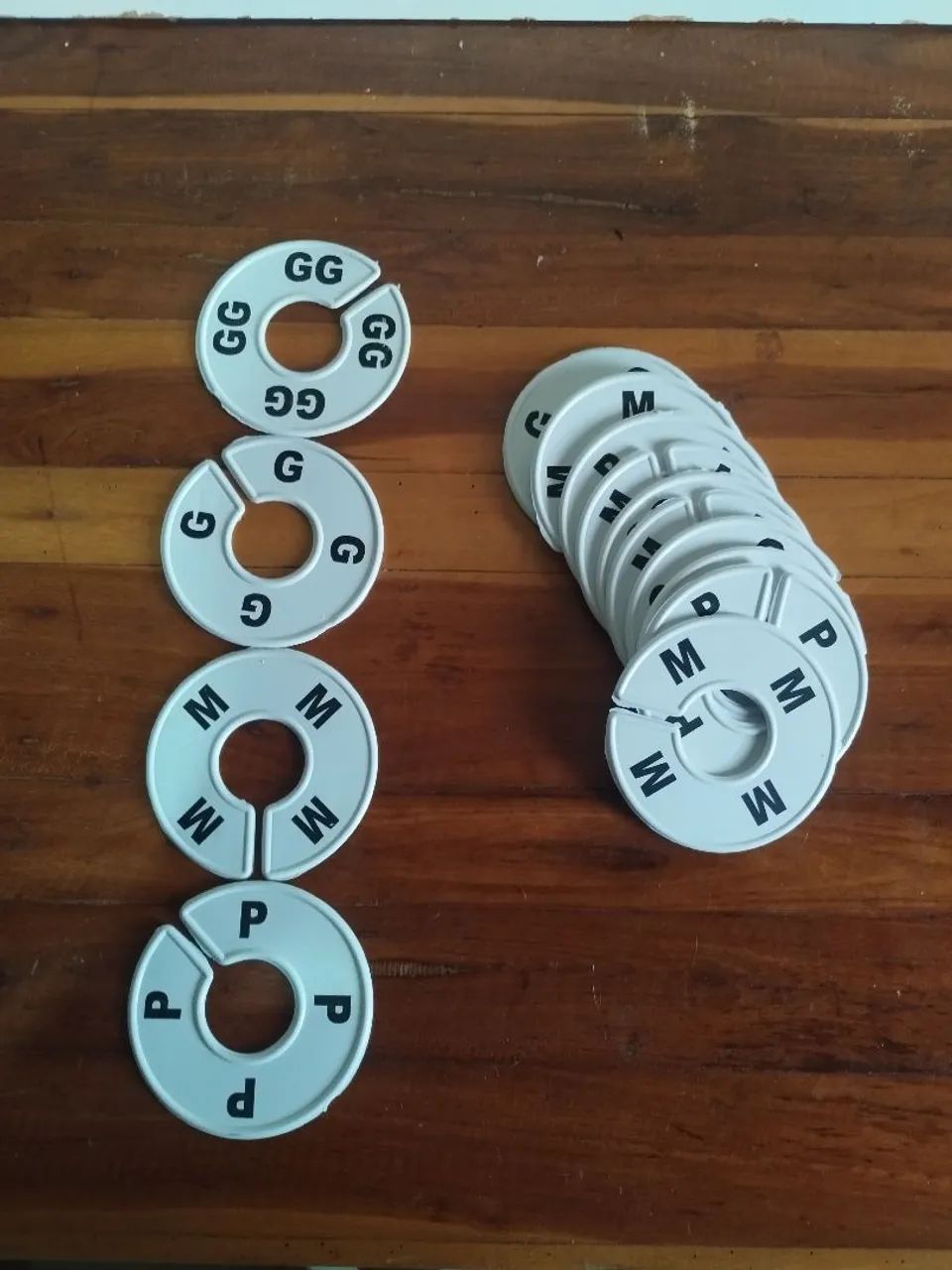 Separador tamanho para arara 14pçs - Foto 2