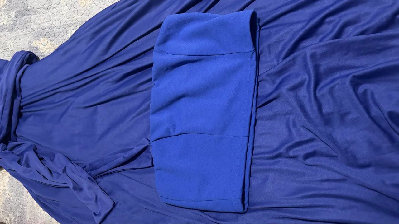Vestido de festa Azul Royal - Foto 2