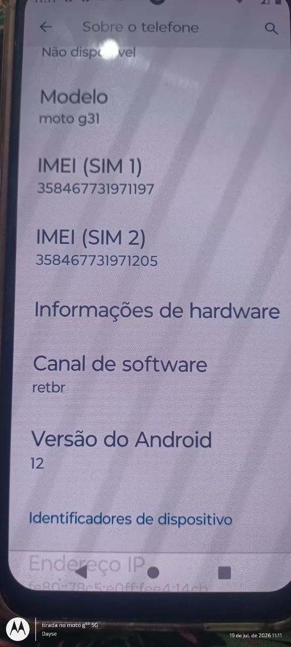 Celular Moto G 31  - Foto 5