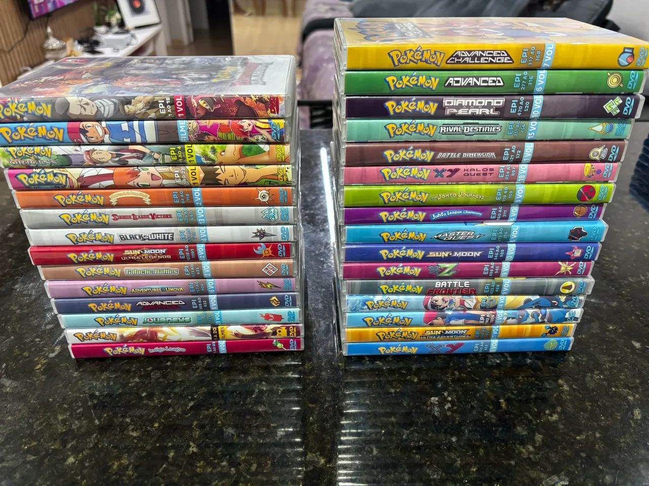 Coleção Pokémon Original em DVD - +90 discos - Foto 2