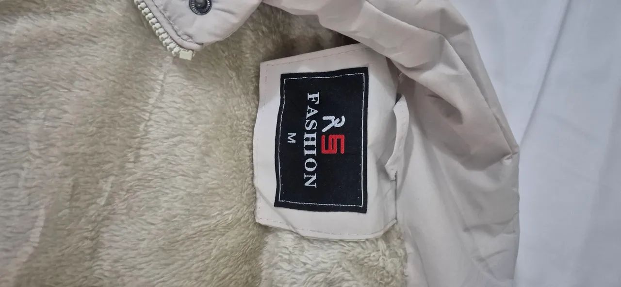 Jaqueta Unisex Bege - Foto 3