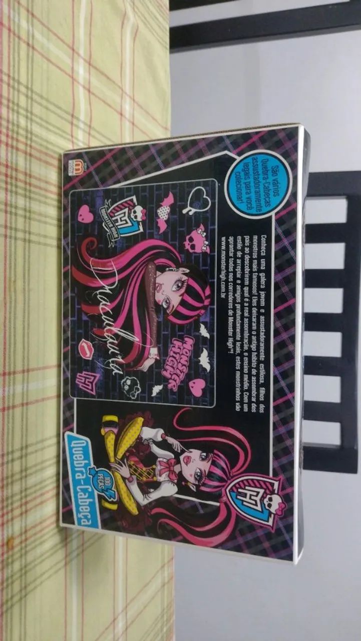 Quebra-cabeça Monster High Draculaura Lacrado - Foto 4