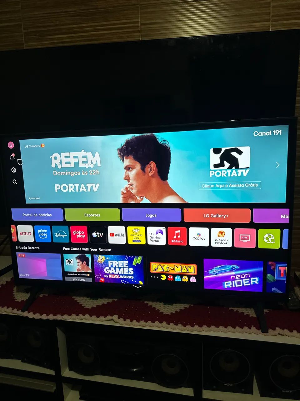 Tv LG 50 polegadas, controle mágic IA  - Foto 2
