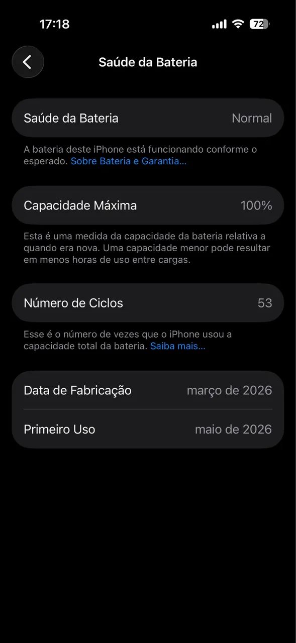 iPhone 17 256 Novíssimo  - Foto 5