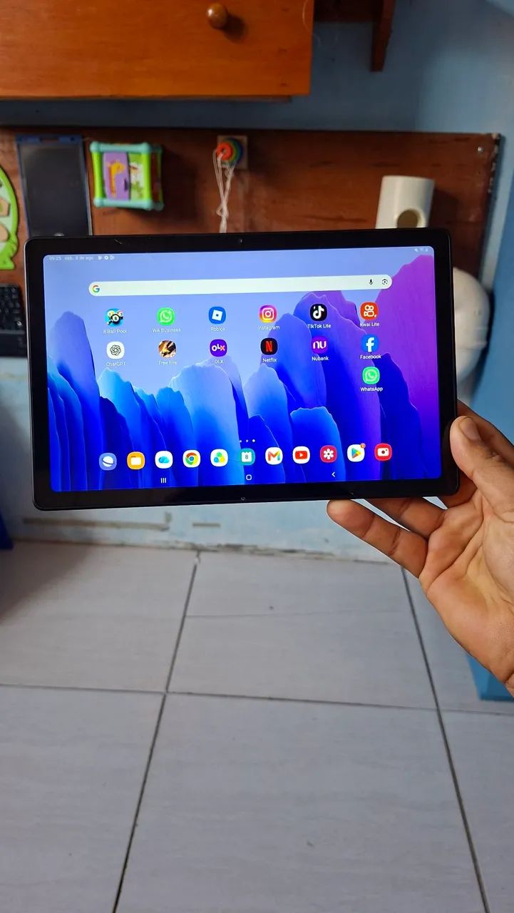 Tab A7 Tablet Samsung 10 polegadas Net Wi-fi 64Gbs Top (trinco fio de cabelo na tela ) - Foto 2