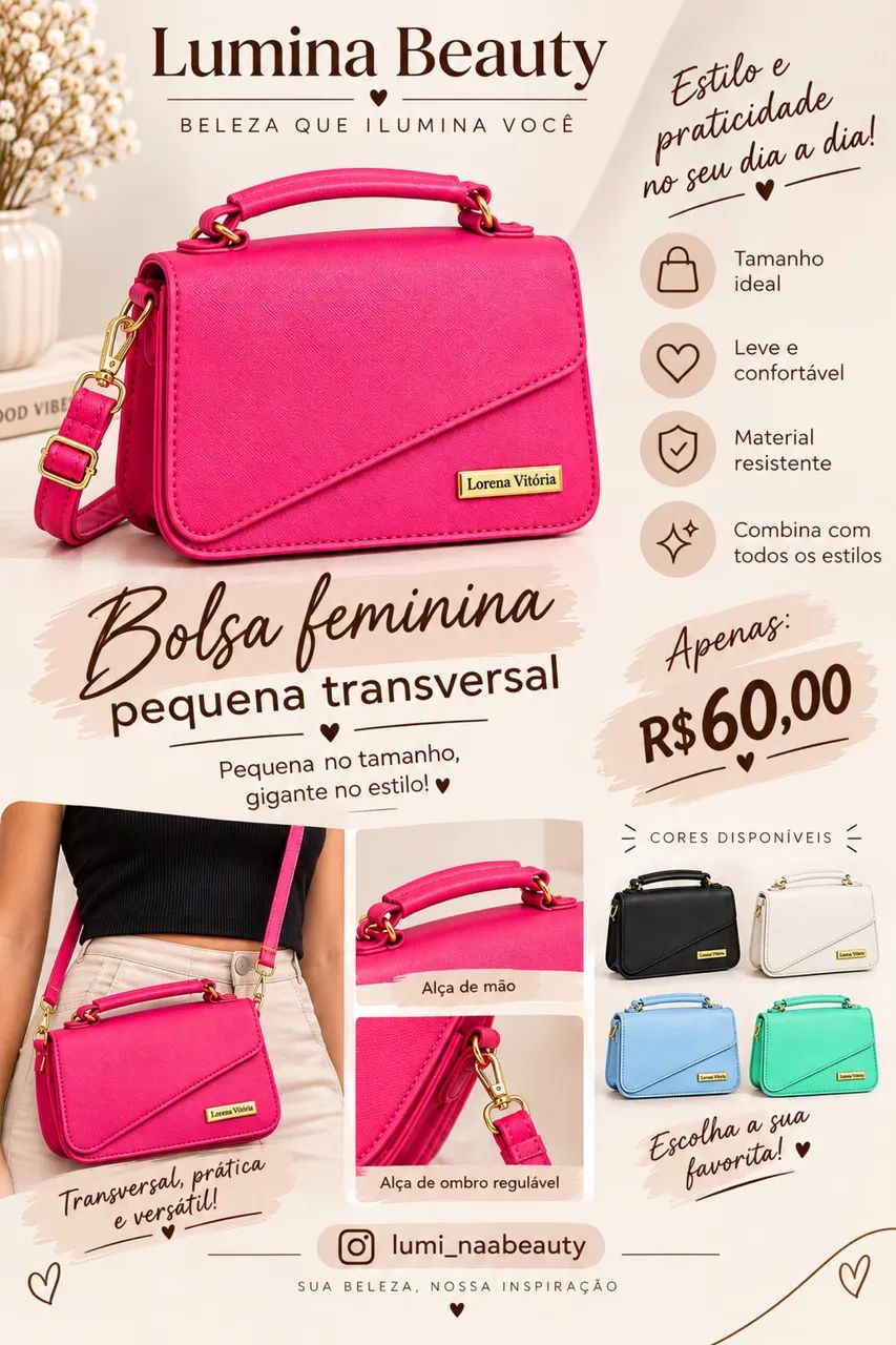 Bolsas e cosméticos  - Foto 3