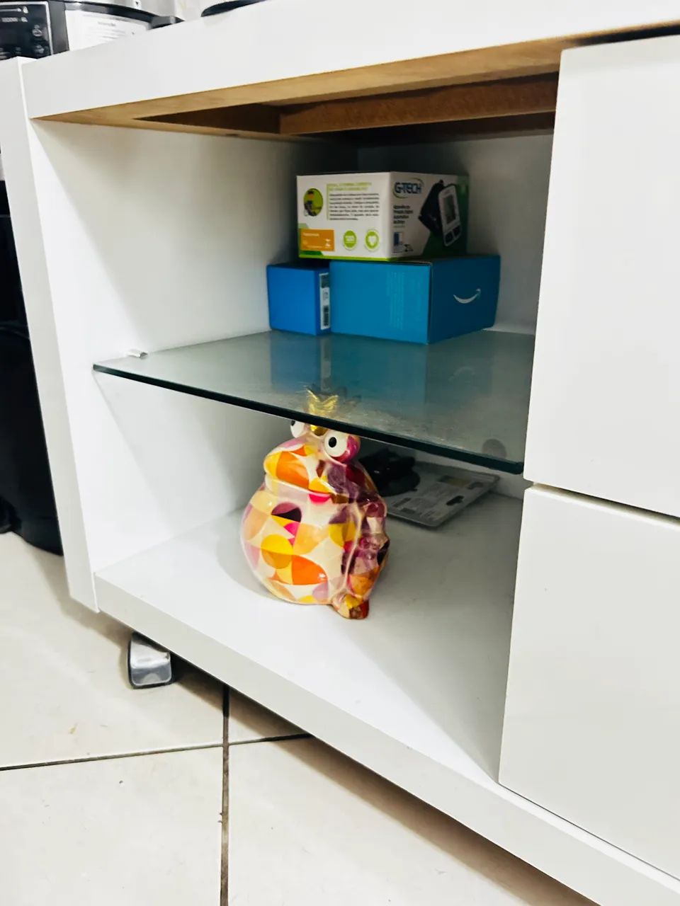 Vendo Rack Branco para sala  - Foto 3