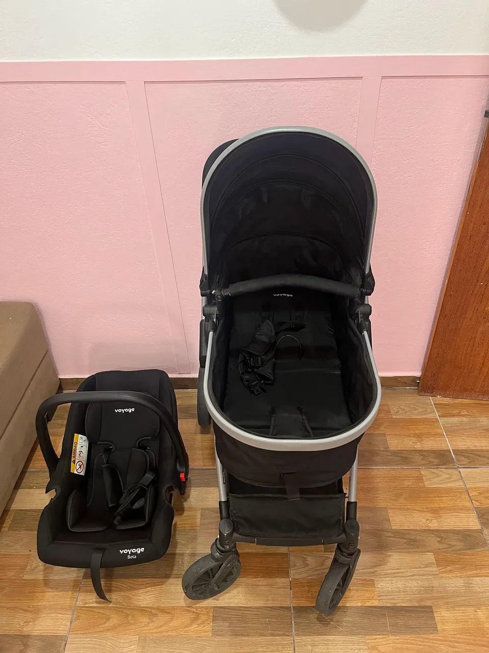 CARRINHO DE BEBÊ + BEBÊ CONFORTO - Foto 5