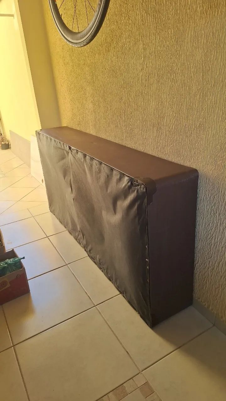 cama box solteiro + colchão + cabeceira - Foto 3