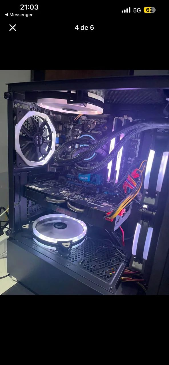 Vendo pc gamer ou troco por vídeo game mais volta  - Foto 3
