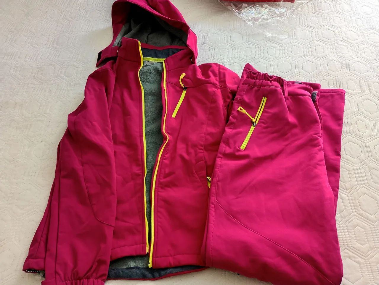 Conjunto roupas de frio 