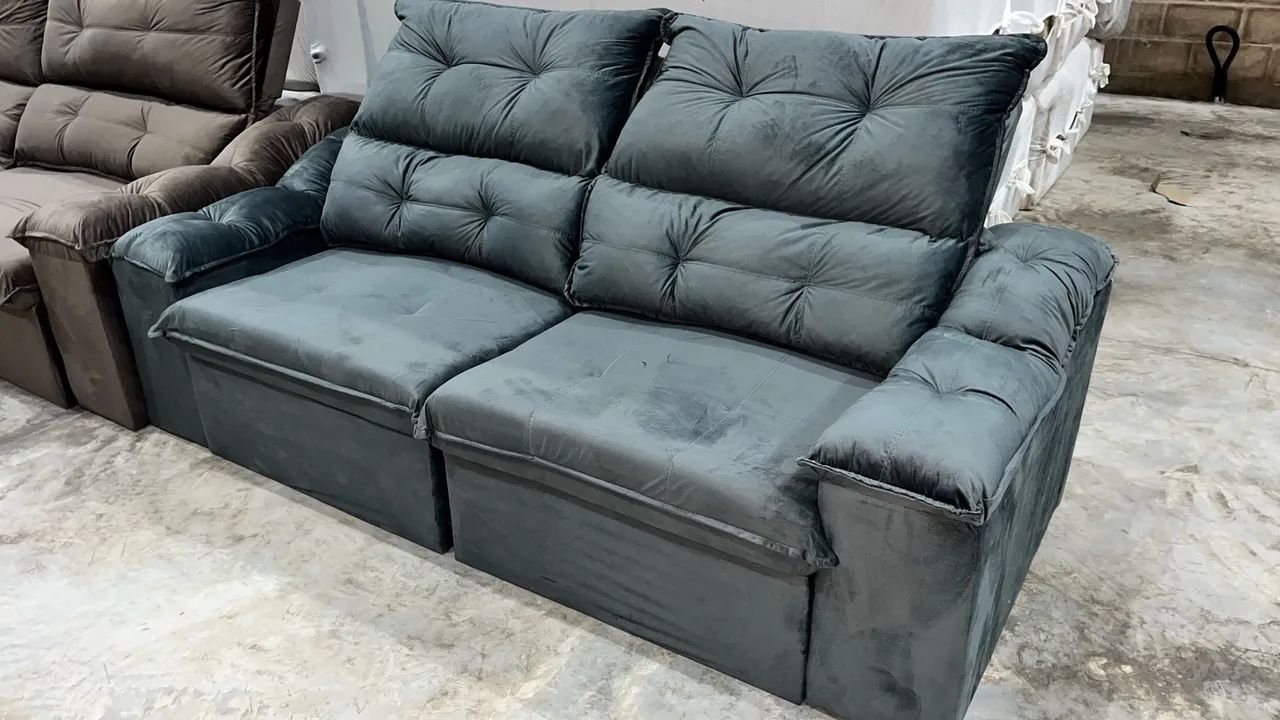 Sofá retrátil reciclável 2.00 metros $1300 - Foto 3