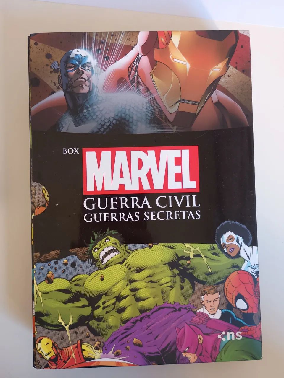 Box livros marvel