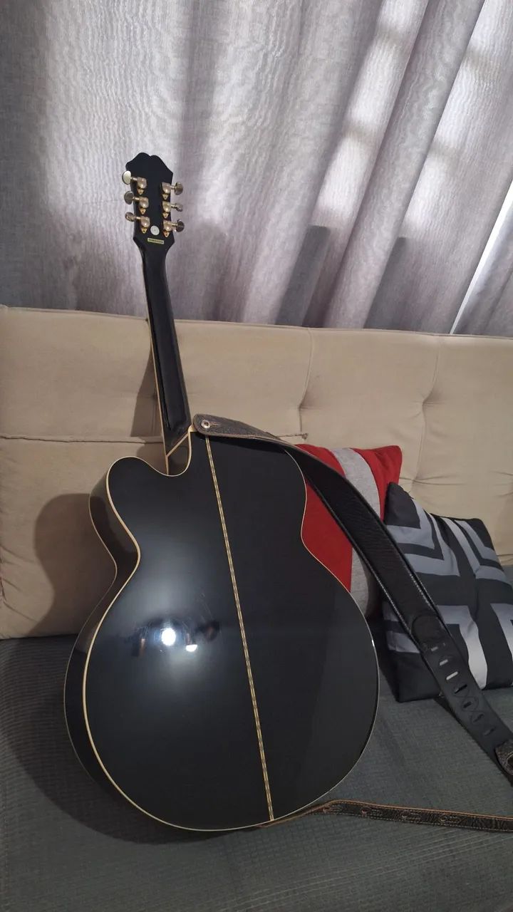 Violão Epiphone EJ-200SCE - Foto 4