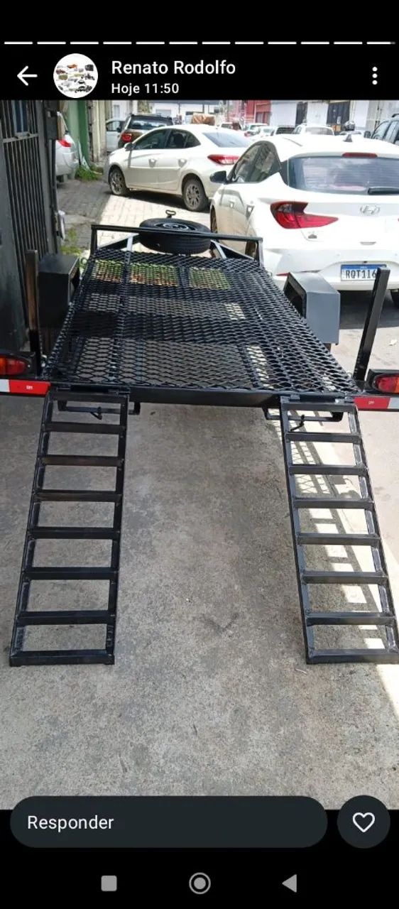 Carretinha prancha para quadriciclo - Foto 2