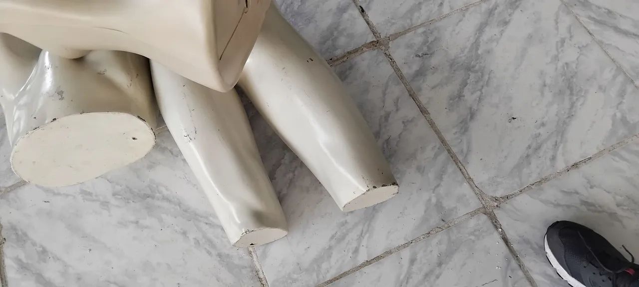 Busto e pernas de manequim - Foto 4
