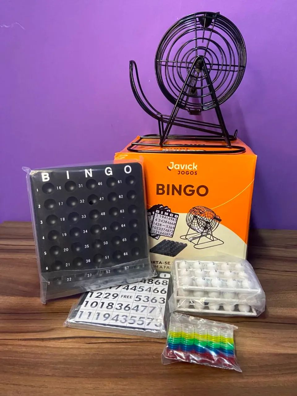 Jogo de Bingo Completo - JAVICK