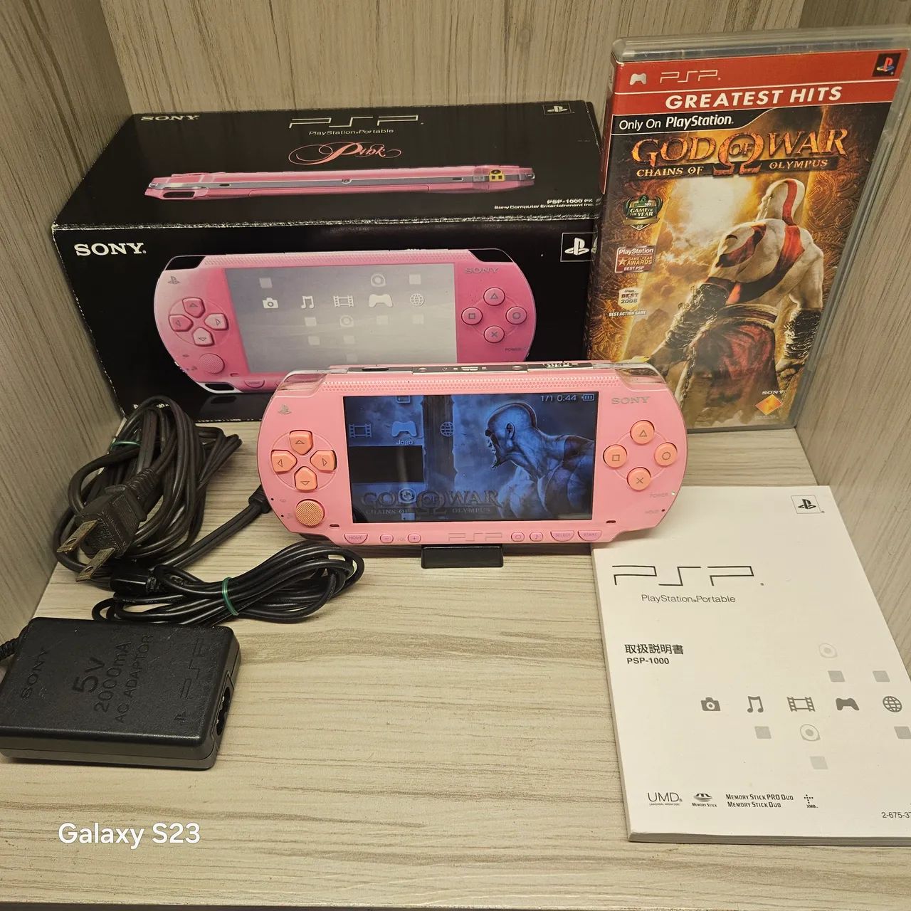 PSP ROSA PINK COMPLETO JP