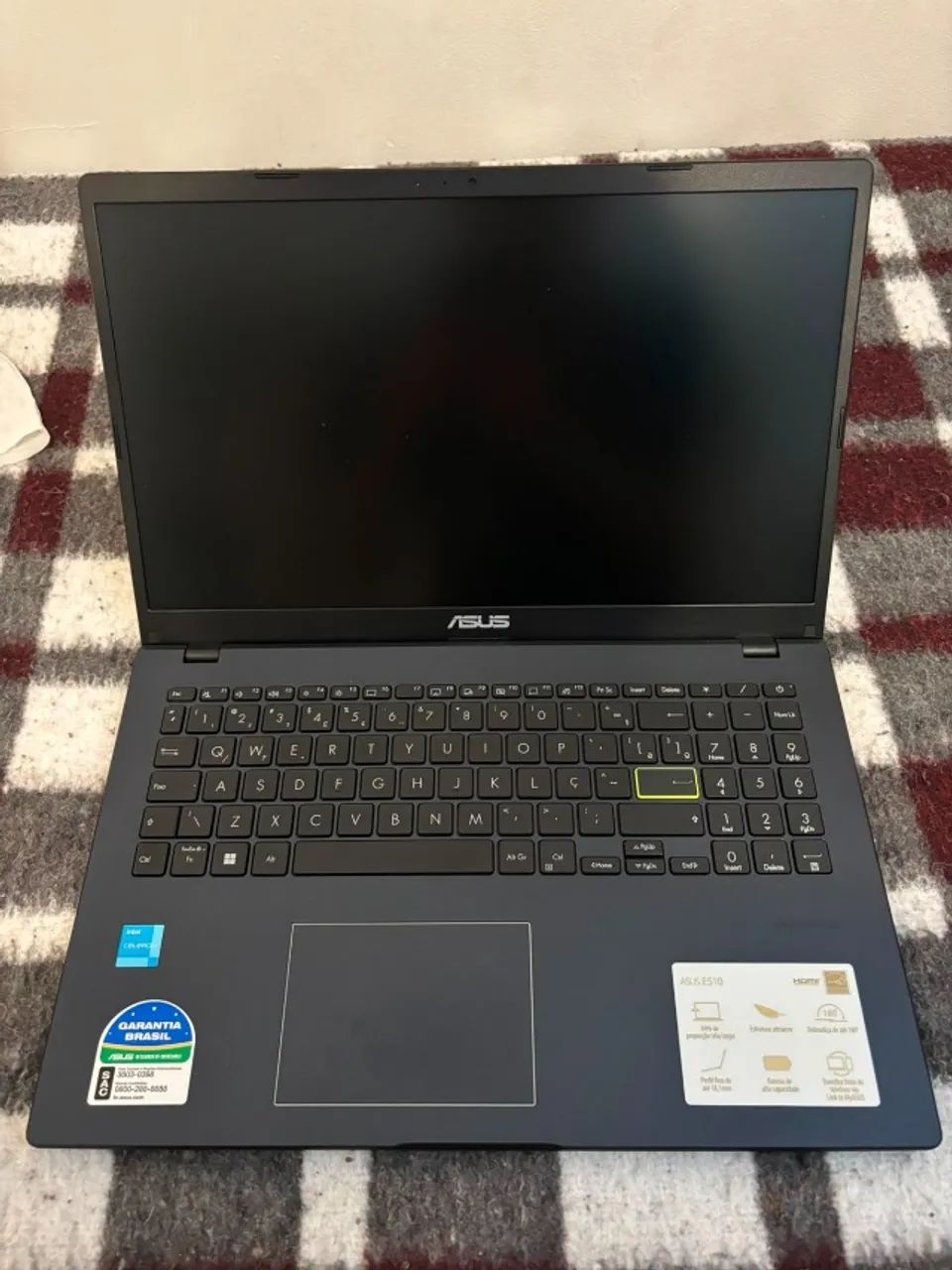 Notebook ASUS E510K - ainda na garantia!