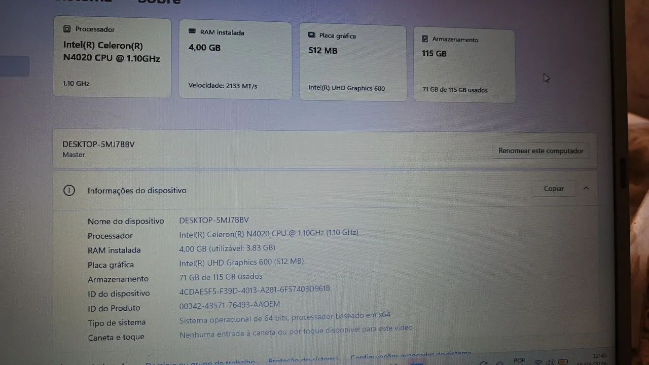Notebook vision c15-positivi - Foto 4