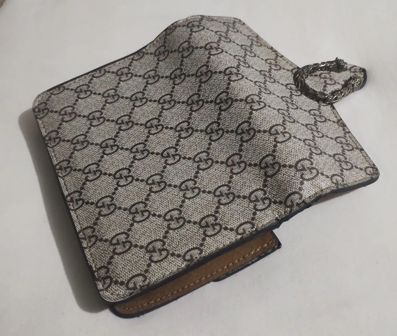 Bolsa Gucci Dionysus Mini Bege  - Foto 5