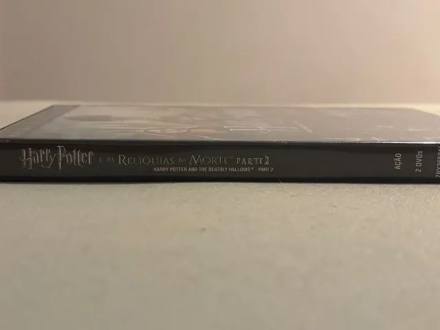 Harry Potter Relíquias da Morte PARTE 2 DVD Duplo - Foto 2