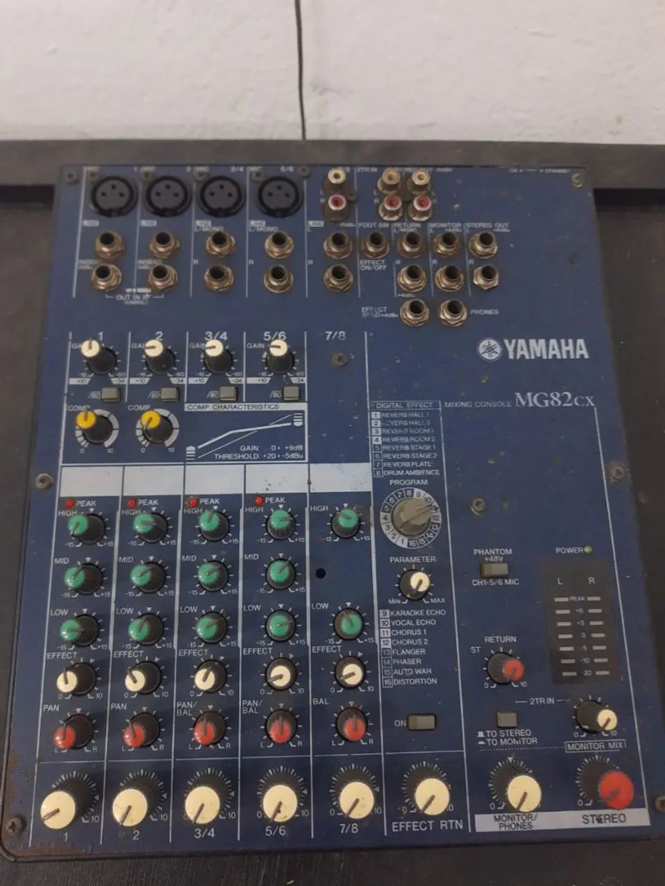 Mesa de som Yamaha mg82cx  - Foto 2