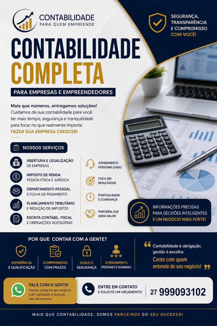 Serviços Contábeis Para Sua Empresa