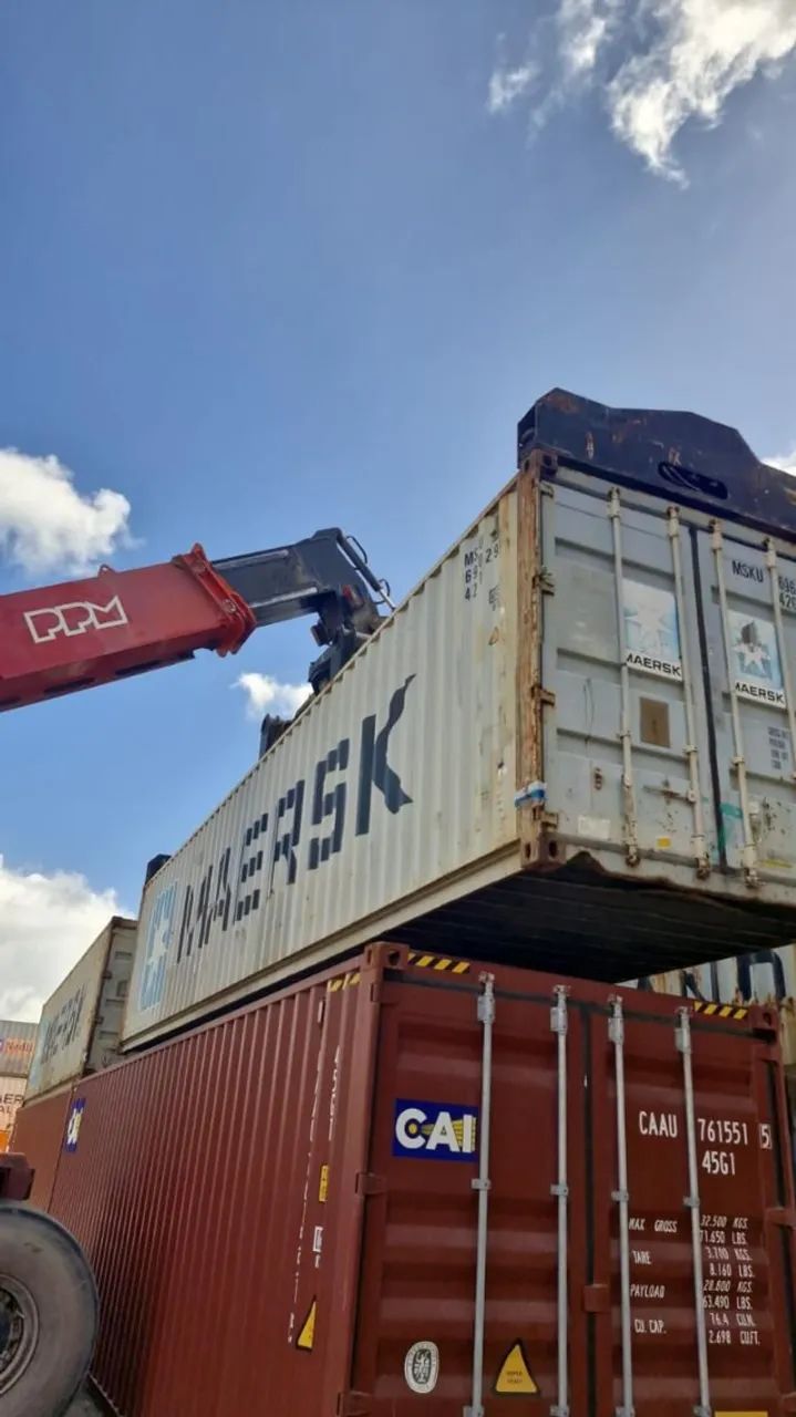 Container Marítimo de Carga ? Consulte Medidas e Frete